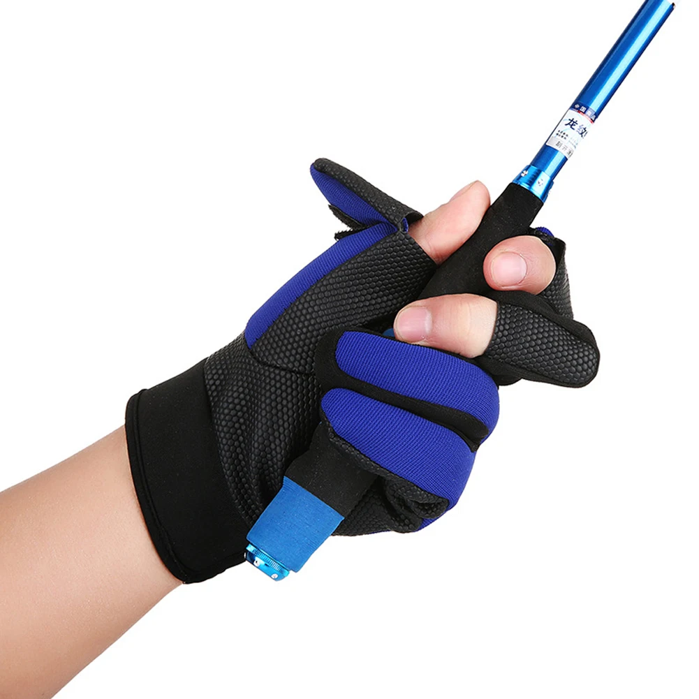 Fishing Cycling Glove 3 Cut Fingers Women Men Anti-Slip Outdoor Sports Mittens Outdoor Portable Easy Fishing Carrying 
Fishing Cycling Glove 3 Cut Fingers Women Men Anti-Slip Outdoor Sports Mittens Outdoor Portable Easy Fishing Carrying