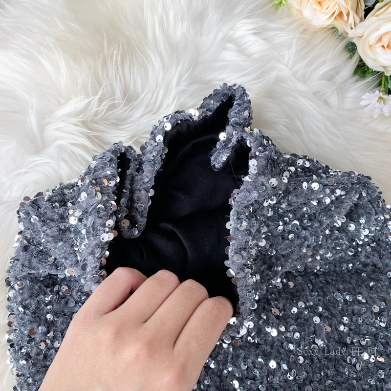 Women Sequins Pencil Skirts Korean Elegant Mid Length Bodycon Jupe Spring Sexy Femme Trend High Waist Slim Shinny Skirt
Women Sequins Pencil Skirts Korean Elegant Mid Length Bodycon Jupe Spring Sexy Femme Trend High Waist Slim Shinny Skirt