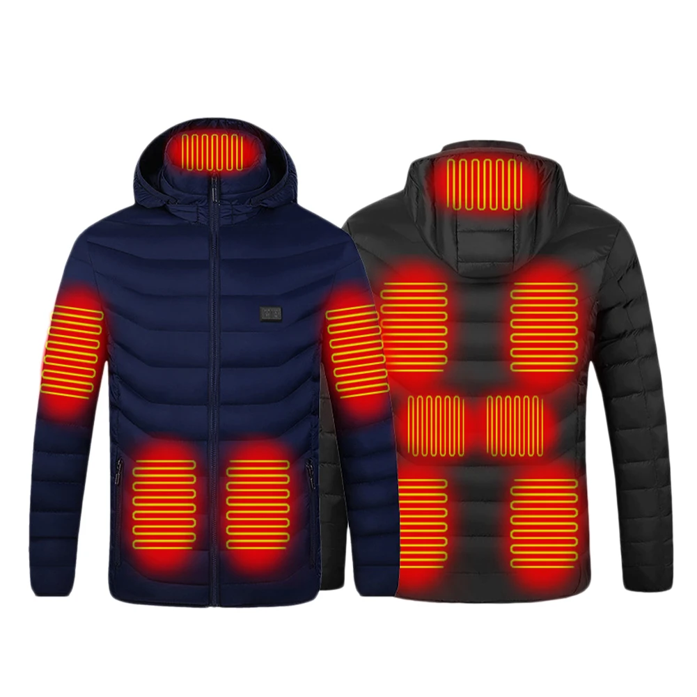 11 Areas Heated Jackets Men Women Winter Outdoor Electric Heating Jackets USB Charge Thermal Coat For Skiing Camping
11 Areas Heated Jackets Men Women Winter Outdoor Electric Heating Jackets USB Charge Thermal Coat For Skiing Camping