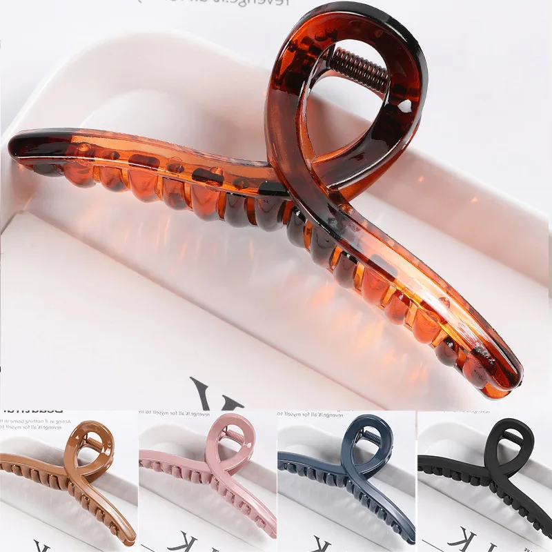 1PCS Korean Solid Hair Claws Elegant Clear Acrylic Hair Clips Hairpins Barrette Headwear for Women Girls Hair Accessories Gifts
1PCS Korean Solid Hair Claws Elegant Clear Acrylic Hair Clips Hairpins Barrette Headwear for Women Girls Hair Accessories Gifts