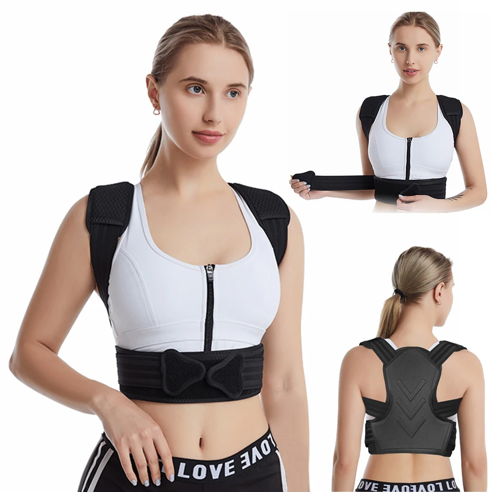 Adjustable Posture Corrector Spine Back Support Belt Shoulder Brace Fixer Orthosis Health Care Wellness Adjustable Adult Unisex
Adjustable Posture Corrector Spine Back Support Belt Shoulder Brace Fixer Orthosis Health Care Wellness Adjustable Adult Unisex