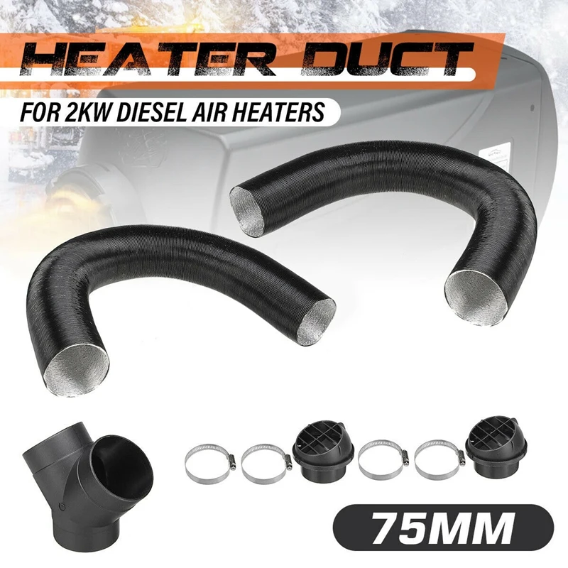 75mm Heater Pipe Duct T Piece Warm Air Outlet Vent Hose Clips for Webasto -Crude Oil
75mm Heater Pipe Duct T Piece Warm Air Outlet Vent Hose Clips for Webasto -Crude Oil