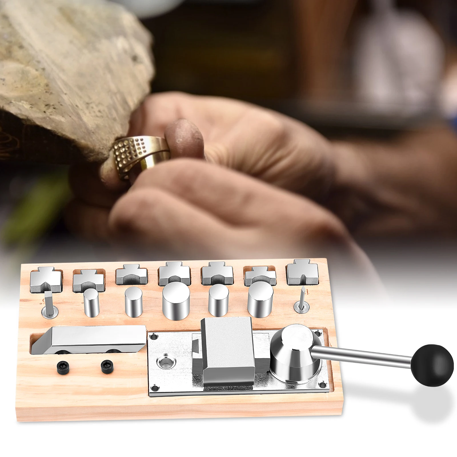 Jewelry Ring Bending Machine Ring Bender Small Bending Machine Gold Silver Bending Tool Shape Rings Jewellery Maker Equipment
Jewelry Ring Bending Machine Ring Bender Small Bending Machine Gold Silver Bending Tool Shape Rings Jewellery Maker Equipment