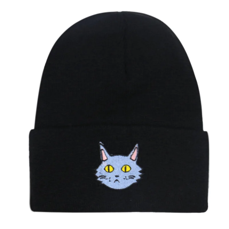 Autumn and winter knitted hat women embroidery cat wild warm wool hat solid color beanie hat ski hat outdoor student hat
Autumn and winter knitted hat women embroidery cat wild warm wool hat solid color beanie hat ski hat outdoor student hat
