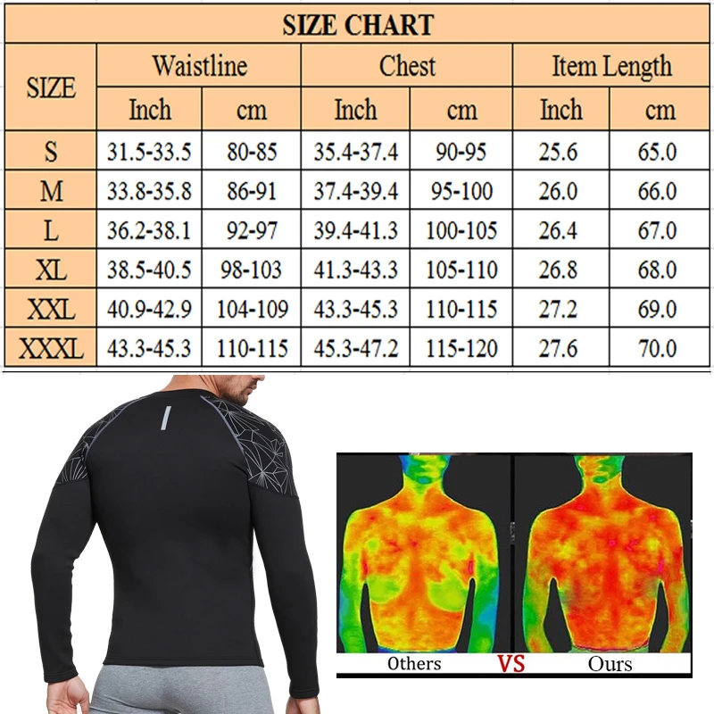 NINGMI Sauna Shirt Neoprene Sauna Vest Weight Loss Waist Trainer for Men Corset Vest Jacket with Zipper Body Shaper Tank Tops
NINGMI Sauna Shirt Neoprene Sauna Vest Weight Loss Waist Trainer for Men Corset Vest Jacket with Zipper Body Shaper Tank Tops