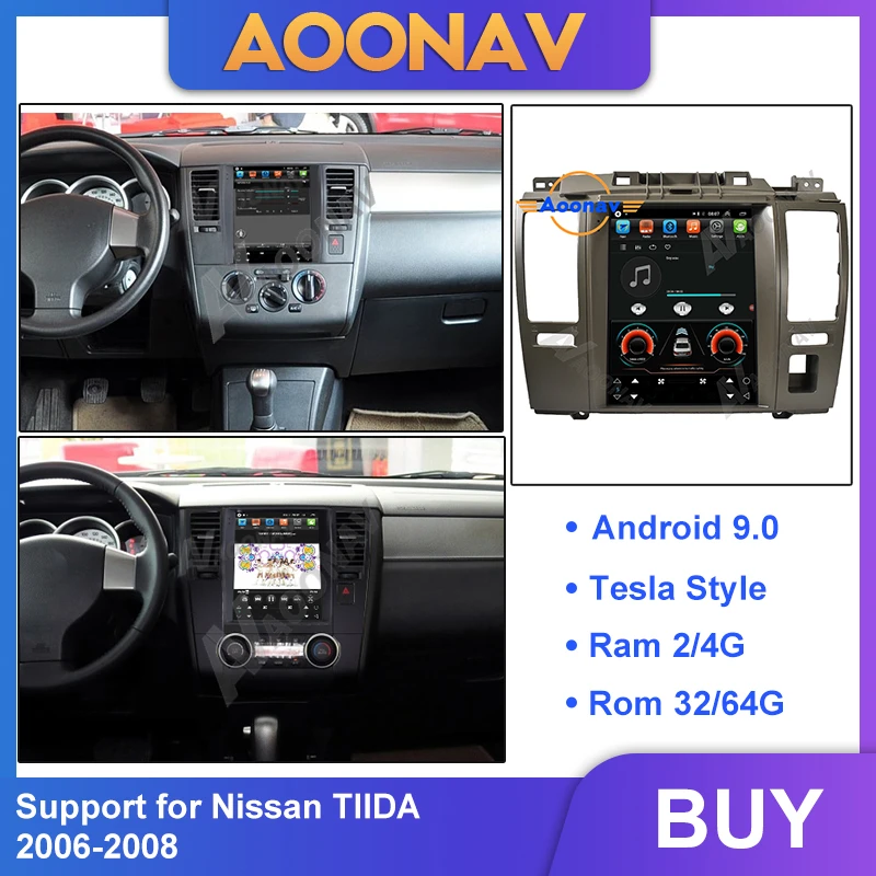 Автомагнитола 2din на android, мультимедийный плеер для Nissan TIIDA VERSA 2006-2008, автомагнитола
Автомагнитола 2din на android, мультимедийный плеер для Nissan TIIDA VERSA 2006-2008, автомагнитола