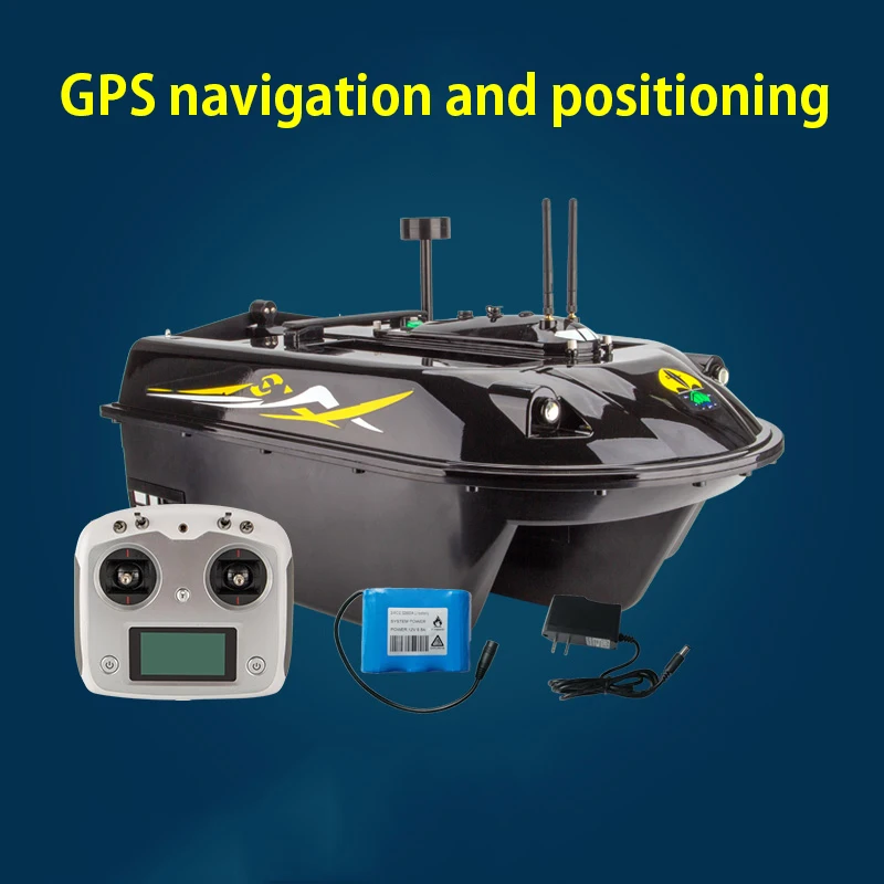 Радиоуправляемая лодка с дистанционным управлением GPS-навигатор для морской