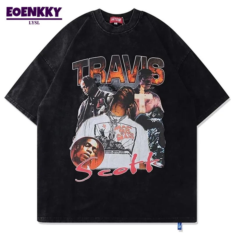 Hip Hop Rap Star Graphic T-shirt Men Streetwear Summer Fashion Short Sleeve Retro Washed Black Tee Tops Portrait T Shirts Unisex
Hip Hop Rap Star Graphic T-shirt Men Streetwear Summer Fashion Short Sleeve Retro Washed Black Tee Tops Portrait T Shirts Unisex