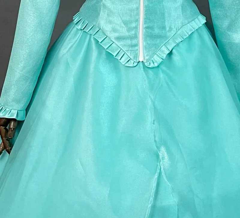Custom Made Halloween Princess Party Gown Cosplay Ariel Costume Halloween Long sleeve Dress Lace Up Birthday Party
Custom Made Halloween Princess Party Gown Cosplay Ariel Costume Halloween Long sleeve Dress Lace Up Birthday Party