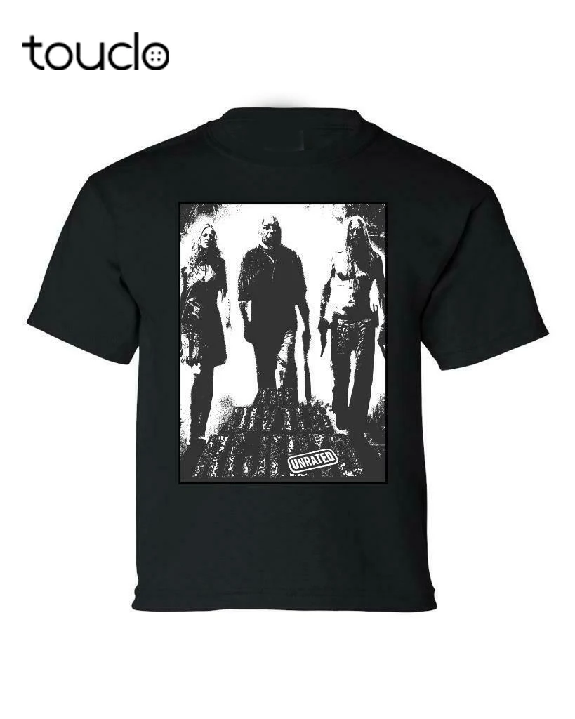 

Мужская футболка DEVIL'S REJECTS, Черная/белая футболка, ROB ZOMBIE SHERI sz: S M L XL XXL XXXL