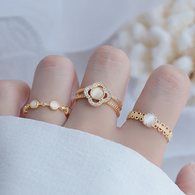YDL Korean Micro Inlaid Zircon Cat Eye Ring Open Design Charm Gold Bague Date Praty Brithday Gift 4 Styles Jewelry Pendant
YDL Korean Micro Inlaid Zircon Cat Eye Ring Open Design Charm Gold Bague Date Praty Brithday Gift 4 Styles Jewelry Pendant