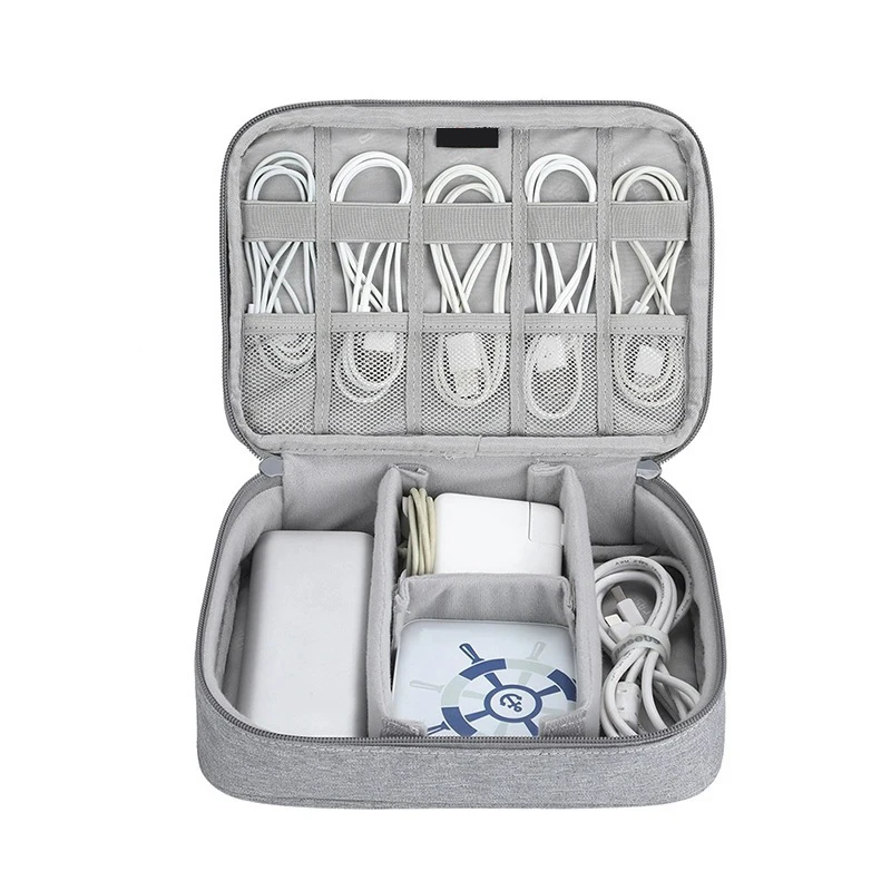 Portable Travel Charger Power Bank Organizer High Capacity USB Digital Bag Electronic Gadget Cable Storage Accessories Supplies
Portable Travel Charger Power Bank Organizer High Capacity USB Digital Bag Electronic Gadget Cable Storage Accessories Supplies