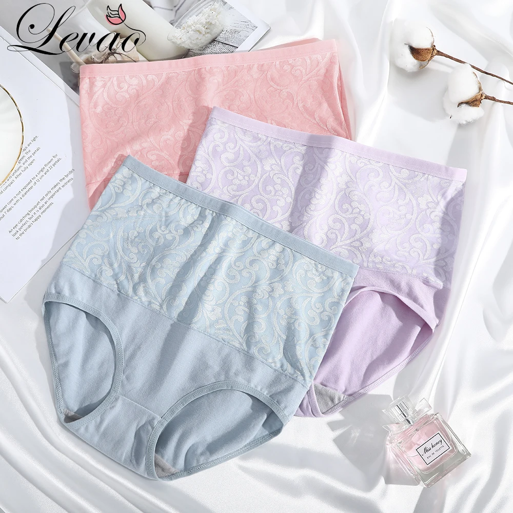 LEVAO Women's Cotton Seamless Underwear Briefs High Waist Panties Antibacterial Lingerie Breathable Underpants Female Intimate
LEVAO Women's Cotton Seamless Underwear Briefs High Waist Panties Antibacterial Lingerie Breathable Underpants Female Intimate