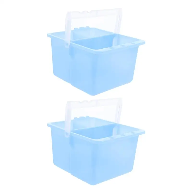 2Pcs Multifunction Artist Paint Brush Basin Plastic Painting Buckets Paint Brush Washer
2Pcs Multifunction Artist Paint Brush Basin Plastic Painting Buckets Paint Brush Washer