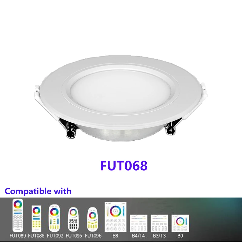 FUT068 6W LED Downlight AC100-240V dimmable RGB+CCT compatible FUT098/FUT088/FUT092/FUT095/FUT096/B8/B4/T4/B3/T3/B0
FUT068 6W LED Downlight AC100-240V dimmable RGB+CCT compatible FUT098/FUT088/FUT092/FUT095/FUT096/B8/B4/T4/B3/T3/B0