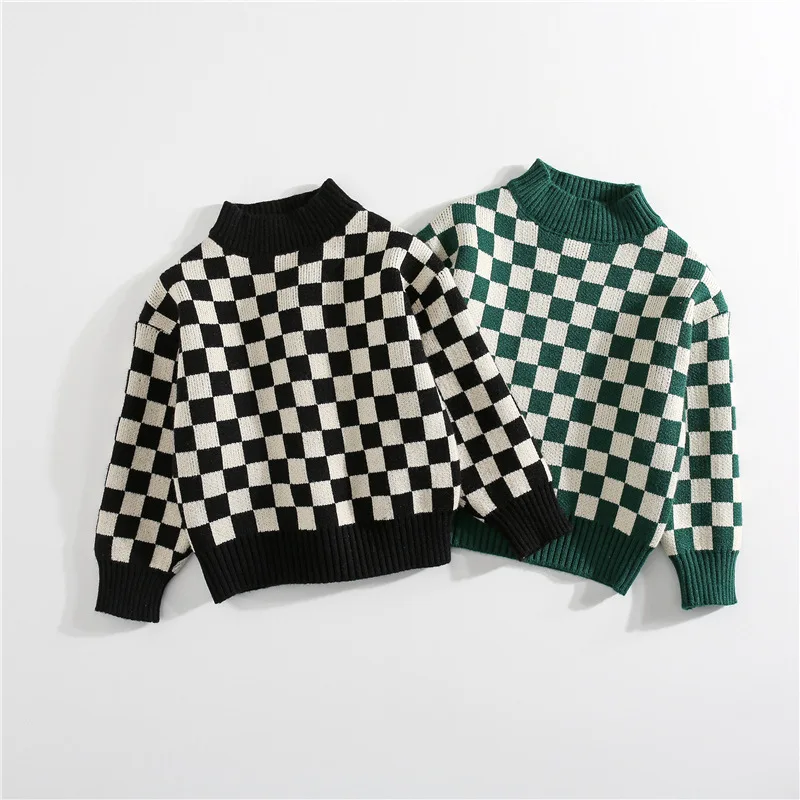 Fashion Boy Knitted Sweater Coat 2021 Autumn Winter O-Neck Casual Children Plaid Pullover Korean Kids Knit Clothes 3-10 Years
Fashion Boy Knitted Sweater Coat 2021 Autumn Winter O-Neck Casual Children Plaid Pullover Korean Kids Knit Clothes 3-10 Years