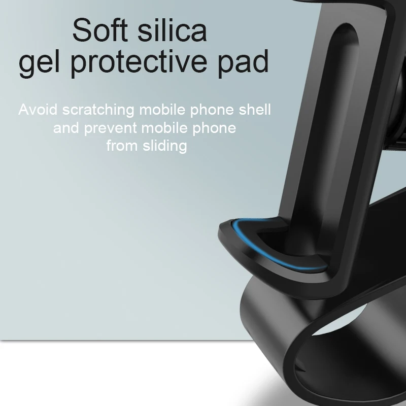 360-degree Rotating Width Adjustable Phone Bracket With Non-slip Pad Flexible Clip Stand Bracket For 4 To 6 Inch Cell Phone GPS
360-degree Rotating Width Adjustable Phone Bracket With Non-slip Pad Flexible Clip Stand Bracket For 4 To 6 Inch Cell Phone GPS