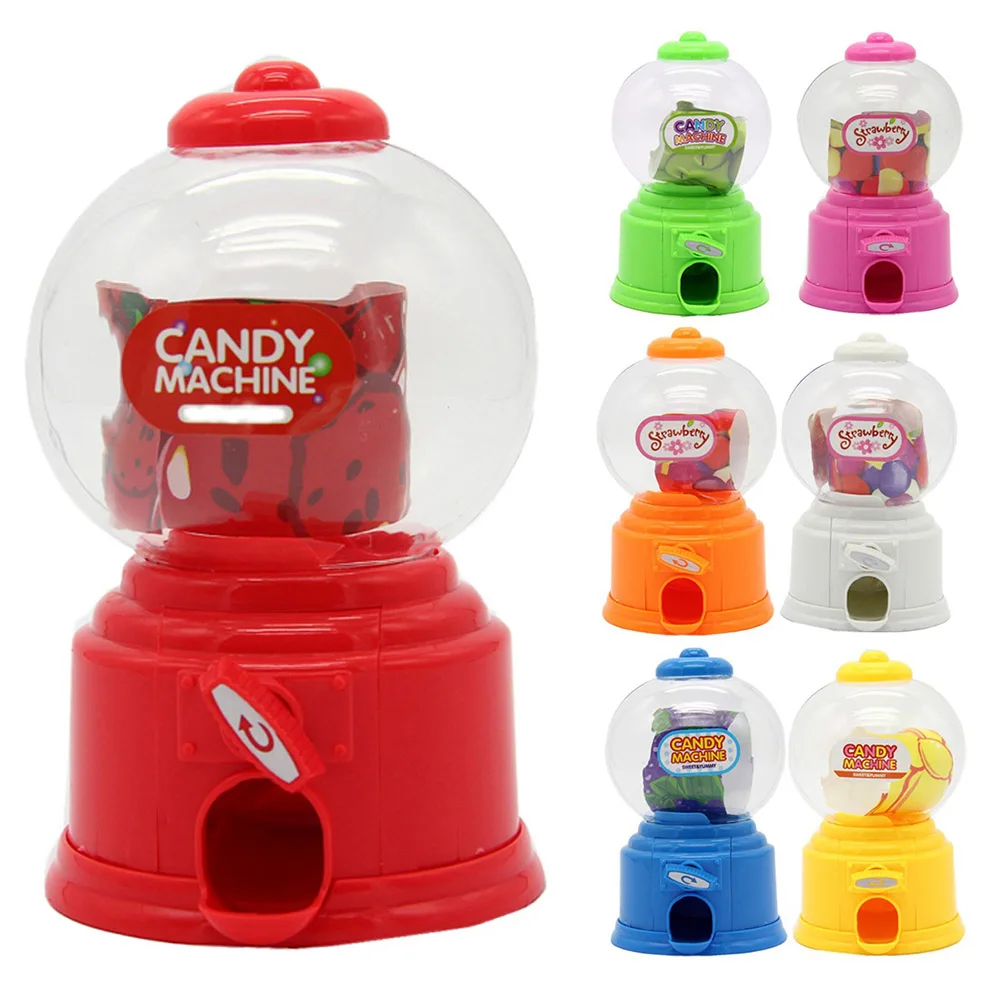 Creative Cute Sweet Mini Candy Machine Bubble Dispenser Coin Bank Kids Toys Children Chrismas Birthday Gift
Creative Cute Sweet Mini Candy Machine Bubble Dispenser Coin Bank Kids Toys Children Chrismas Birthday Gift