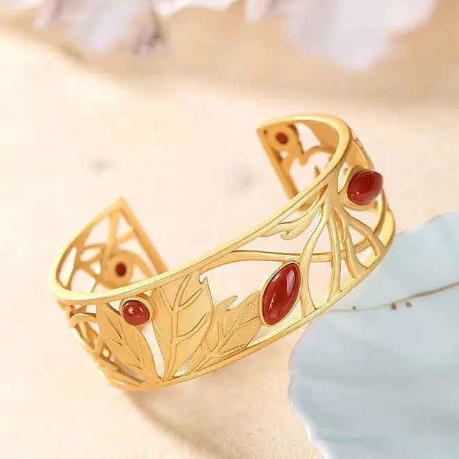 Natural South Red Agate S925 Sterling Silver Bracelet Fashion Popular Simplicity Vintage and Little Fresh Antique Style Chinese
Natural South Red Agate S925 Sterling Silver Bracelet Fashion Popular Simplicity Vintage and Little Fresh Antique Style Chinese