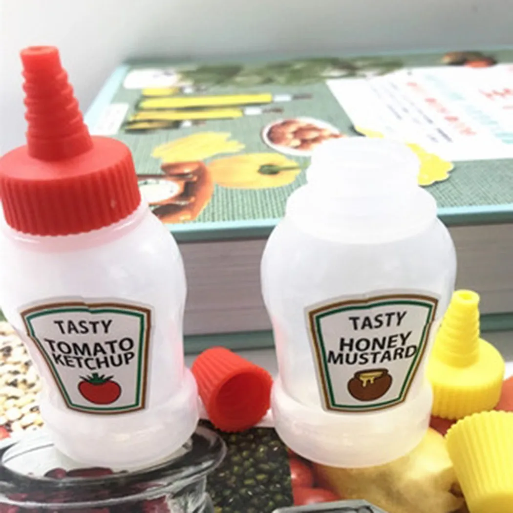 Mini Portable Sauce Bottle Bento With Japanese Salad Dressing Ketchup Dispensing Bottle Plastic Seasoning Squeeze Sauce Bottle
Mini Portable Sauce Bottle Bento With Japanese Salad Dressing Ketchup Dispensing Bottle Plastic Seasoning Squeeze Sauce Bottle