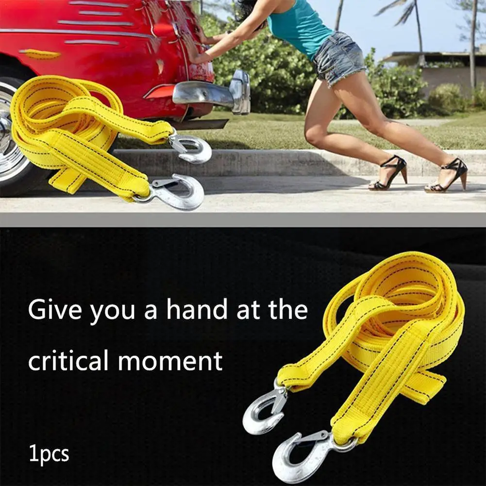 Heavy Duty 8 Ton Car Tow Cable Towing Pull RopeWith Off Car Emergency Tow Rope Road Hooks Accessories For Heavy Duty E0P4
Heavy Duty 8 Ton Car Tow Cable Towing Pull RopeWith Off Car Emergency Tow Rope Road Hooks Accessories For Heavy Duty E0P4