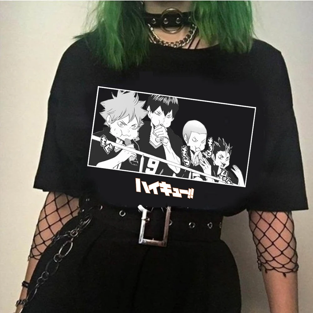 Kawaii Haikyuu T Shirt Men Funny Summer Tops Cartoon Graphic Tees Harajuku Unisex Anime Hot T-shirt Male
Kawaii Haikyuu T Shirt Men Funny Summer Tops Cartoon Graphic Tees Harajuku Unisex Anime Hot T-shirt Male