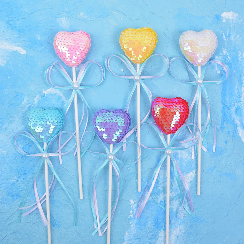 Heart Shape Cake Topper Creative Sequin Stick Art Cakes Decorating Cupcake Birthday Party Decor Christmas Decoration 2022
Heart Shape Cake Topper Creative Sequin Stick Art Cakes Decorating Cupcake Birthday Party Decor Christmas Decoration 2022