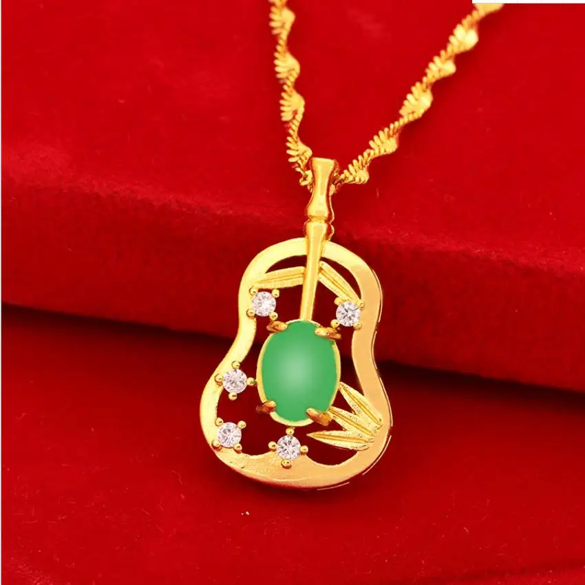 Hi women 24K yellow Gold Palm leaf fan Pendant Necklace for female party Jewelry with Chain Birthday Gift long no fade
Hi women 24K yellow Gold Palm leaf fan Pendant Necklace for female party Jewelry with Chain Birthday Gift long no fade