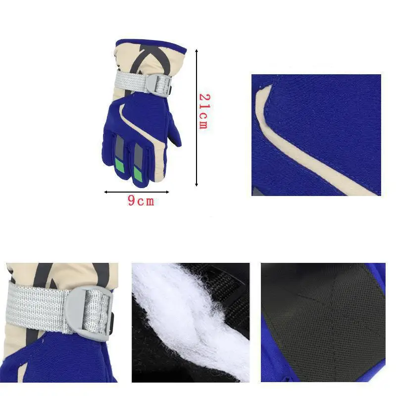 Fashion Baby Boys Girls Gloves Winter Warm And Thick Style Ski Windproof And Waterproof Full-finger Outdoor Snow Gloves 5-8yrs
Fashion Baby Boys Girls Gloves Winter Warm And Thick Style Ski Windproof And Waterproof Full-finger Outdoor Snow Gloves 5-8yrs