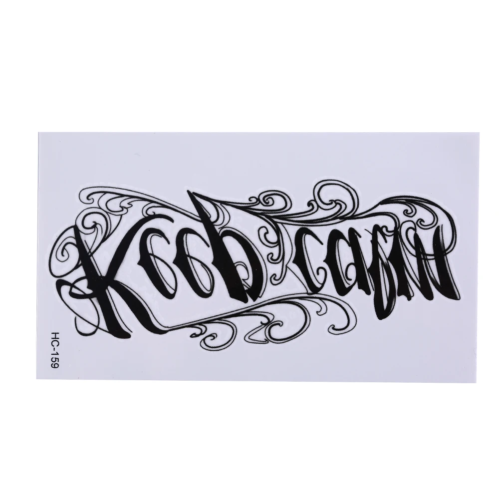 Временная татуировка Стикеры и надписью Keep Calm с надписями на английском языке