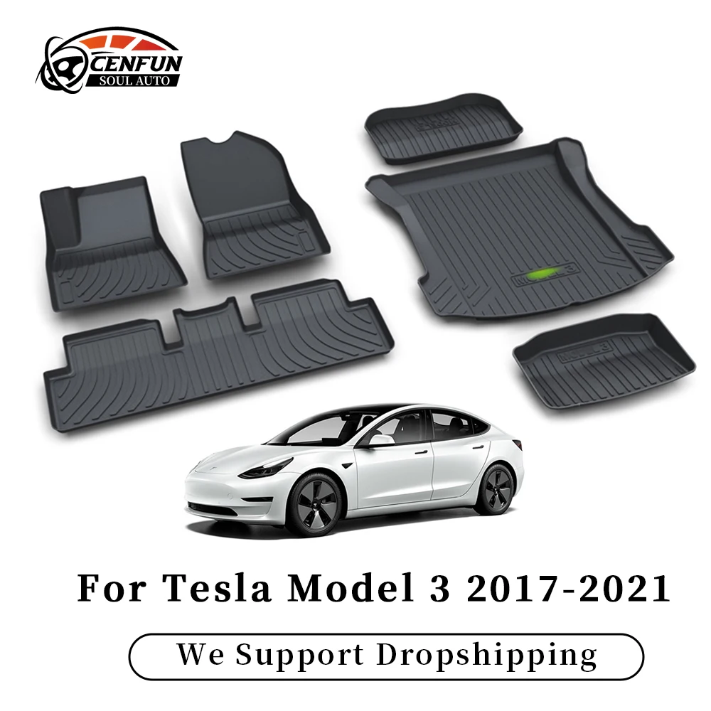 Аксессуары для автомобиля Tesla Model 3 2021, резиновый коврик из ТПЭ для хранения в багажнике, коврик для переднего багажника, напольные водонепро...
Аксессуары для автомобиля Tesla Model 3 2021, резиновый коврик из ТПЭ для хранения в багажнике, коврик для переднего багажника, напольные водонепро...