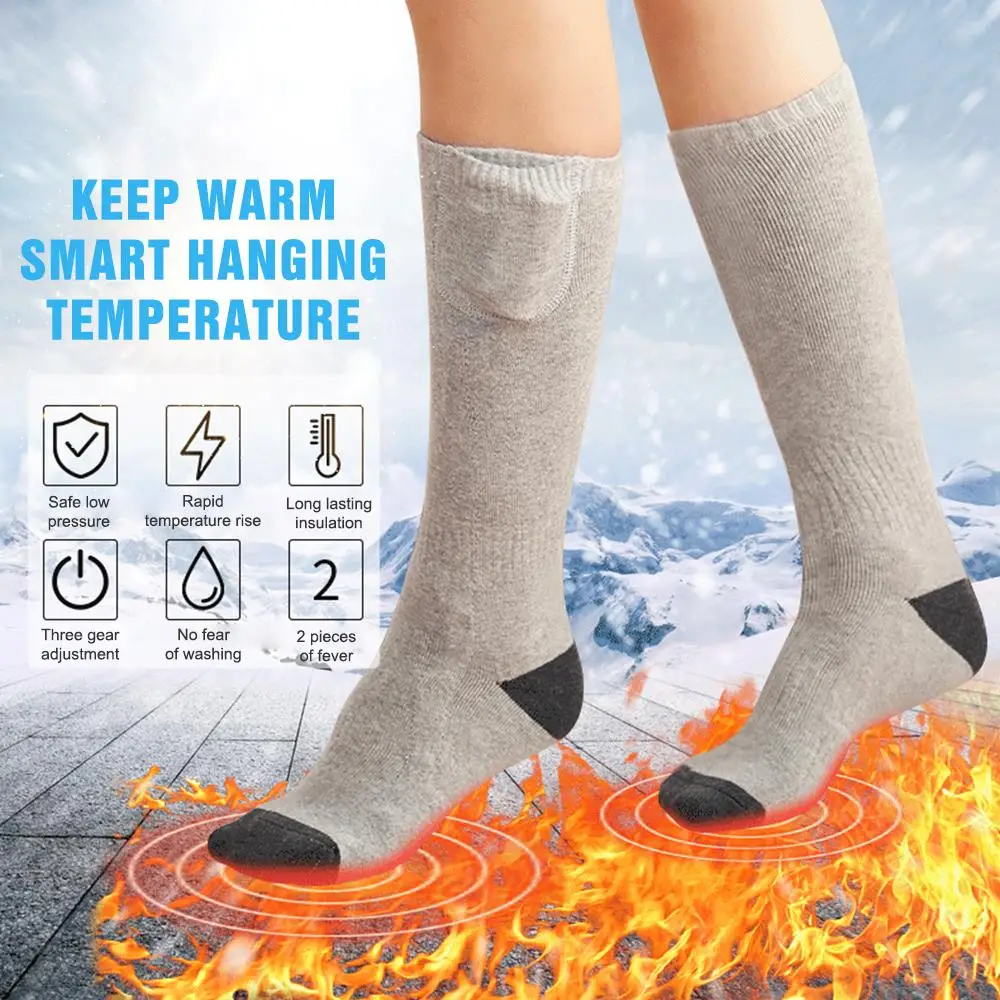 Comfortable Cotton Adults Sportswear Protection Wrap Heated Ski Socks Foot Wear Guard Brace Multifunctional Outdoor Fitness
Comfortable Cotton Adults Sportswear Protection Wrap Heated Ski Socks Foot Wear Guard Brace Multifunctional Outdoor Fitness