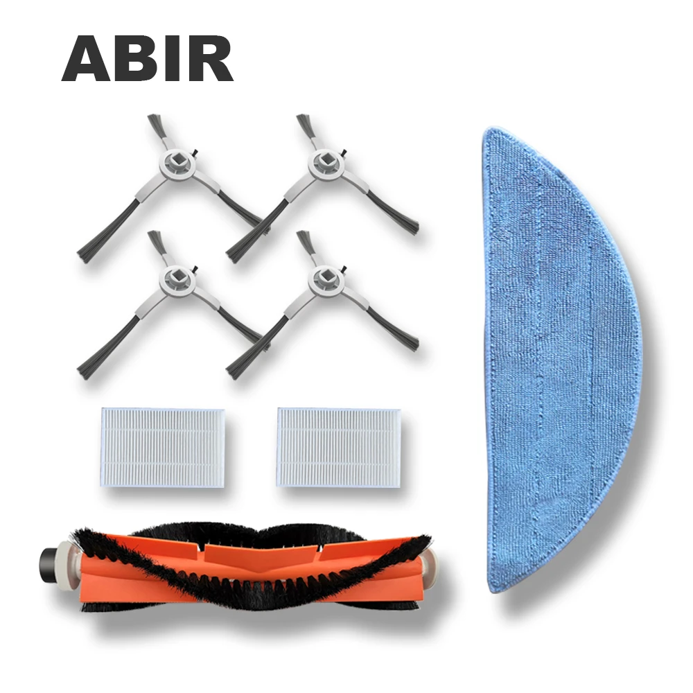 Original Spare Parts for Robot Vacuum Cleaner X5,X6,X8 ,Includes Side Brus 4pcs,HEPA Filters 2pcs, Central Brush 1pc, Mop 1pc
Original Spare Parts for Robot Vacuum Cleaner X5,X6,X8 ,Includes Side Brus 4pcs,HEPA Filters 2pcs, Central Brush 1pc, Mop 1pc
