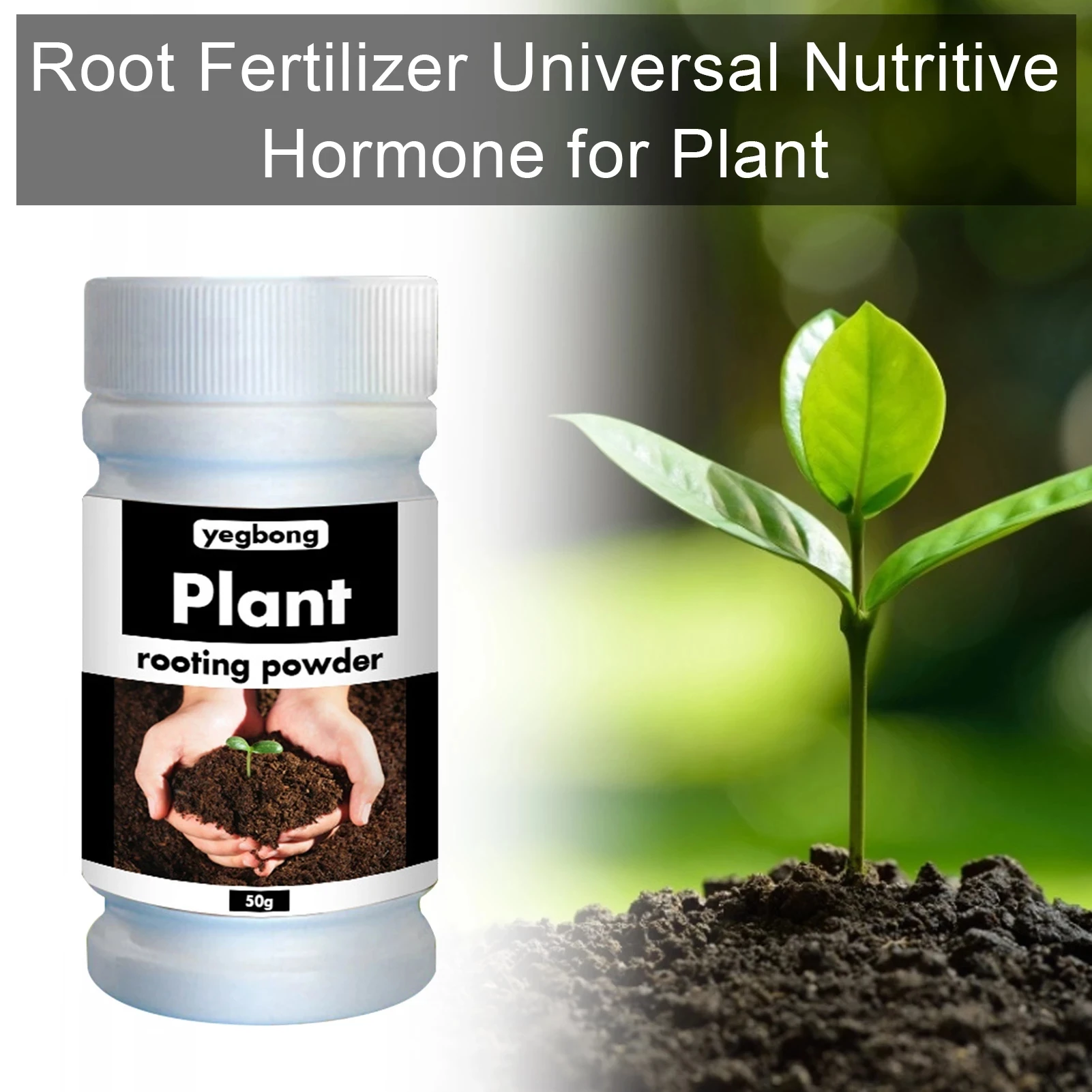 50g! Plant Growth Rapid Rooting Powder Plant Growth Regulator For Seedling Bonsai Tree Cutting Fungicide Rooting Hormones P173
50g! Plant Growth Rapid Rooting Powder Plant Growth Regulator For Seedling Bonsai Tree Cutting Fungicide Rooting Hormones P173