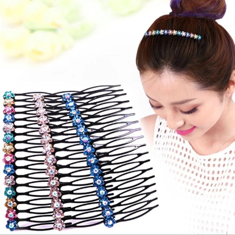 1 piece Fashion Hair comb Floral Head ornaments Bride Hairpin Bow hairpin Crystal Plum blossom
1 piece Fashion Hair comb Floral Head ornaments Bride Hairpin Bow hairpin Crystal Plum blossom