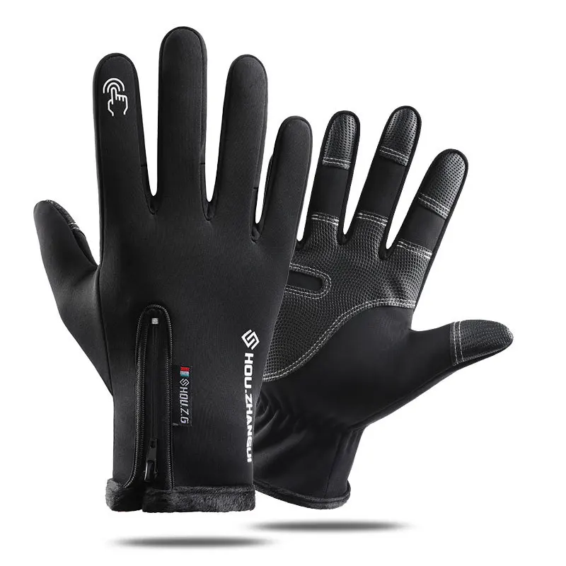 Winter Ski Gloves Men and Women Plus Velvet Warmth Non-slip Riding Waterproof and Windproof Zipper Polar Fleece
Winter Ski Gloves Men and Women Plus Velvet Warmth Non-slip Riding Waterproof and Windproof Zipper Polar Fleece