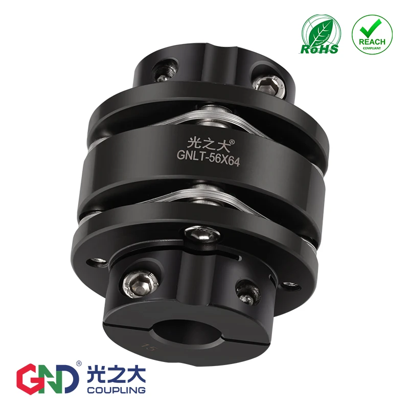 GNLT 45# Steel Stepped GND Double Diaphragms Steps Clamp Series Shaft Couplings for step motor | Обустройство дома