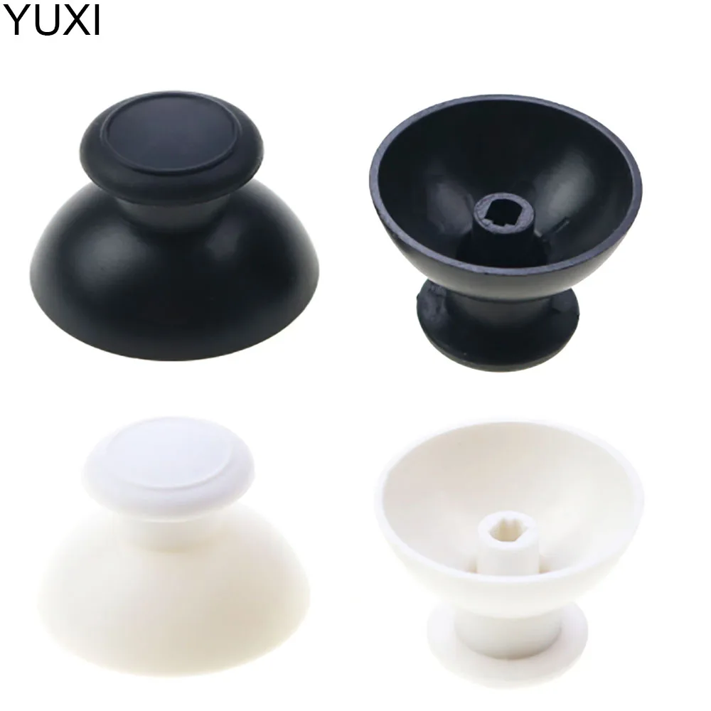 

YUXI 5 шт. для контроллера Wii U Pro Белый Черный 3D аналоговый чехол пластиковый Стик для большого пальца качающийся джойстик рукоятка Крышка Корп...