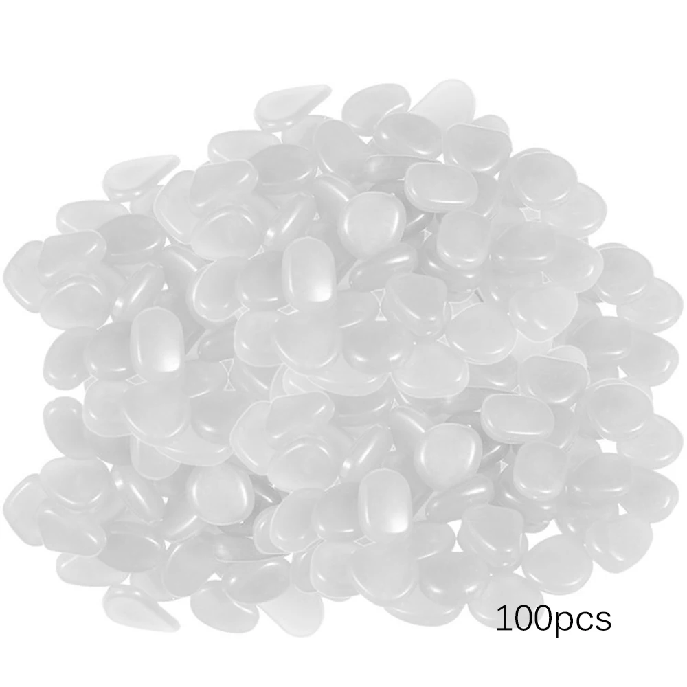 100Pcs Glow In The Dark Artificial Luminous Pebbles Stone Aquarium Fish Tank Decoration Accessories Random White Yellow Pebbles
100Pcs Glow In The Dark Artificial Luminous Pebbles Stone Aquarium Fish Tank Decoration Accessories Random White Yellow Pebbles