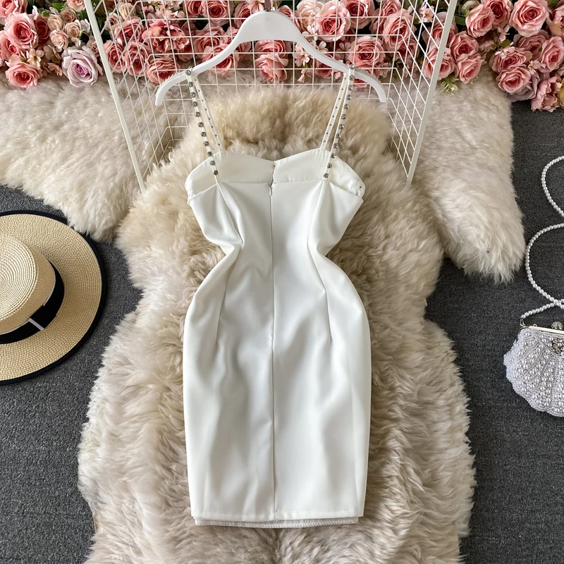 French Style Spaghetti Strap Mini Hip Dress Sexy Strapless High Waist Slim Short Dresses For Women Summer 2021 New
French Style Spaghetti Strap Mini Hip Dress Sexy Strapless High Waist Slim Short Dresses For Women Summer 2021 New