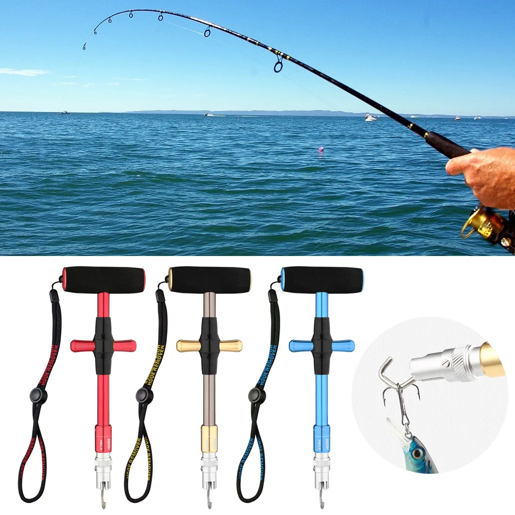 Easy Fish Hook Remover Aluminum Squeeze-Out Fish Hook Separator Tool Portable Fishing Gear Hooks Extractor
Easy Fish Hook Remover Aluminum Squeeze-Out Fish Hook Separator Tool Portable Fishing Gear Hooks Extractor