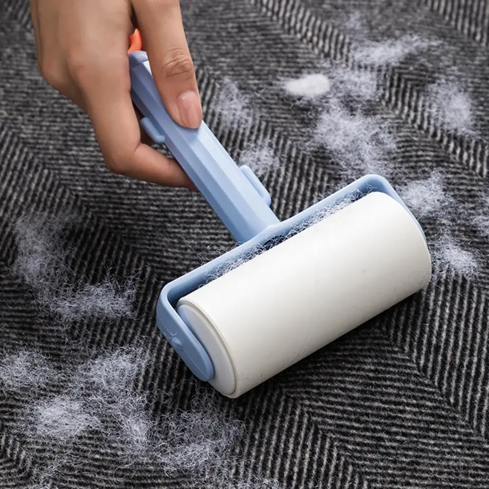 Lint Sticking Roller with Dust-proof Cover Quickly Easily Use Pet Hair Sticking Roller Lint Remover Durable Lint Remover
Lint Sticking Roller with Dust-proof Cover Quickly Easily Use Pet Hair Sticking Roller Lint Remover Durable Lint Remover