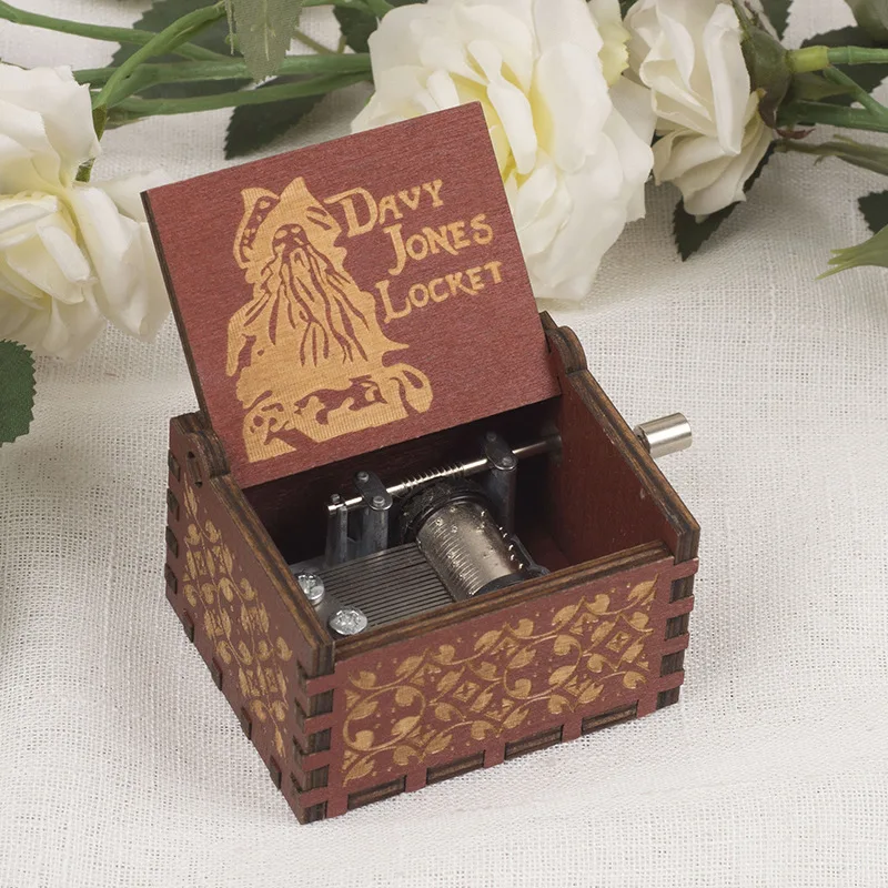 Pirates of the Caribbean Music Box Wooden hand rocker Sky City vintage music box for Lovers baby Gifts New year Birthday gift
Pirates of the Caribbean Music Box Wooden hand rocker Sky City vintage music box for Lovers baby Gifts New year Birthday gift