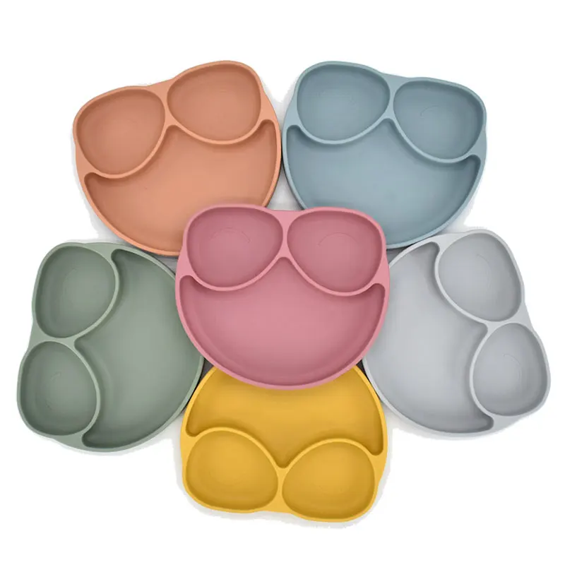 Cartoon Cute Children Silicone Dinner Plate Baby Dining Dishes Strong Sucker Food Learning Plate Kid Feeding Tableware
Cartoon Cute Children Silicone Dinner Plate Baby Dining Dishes Strong Sucker Food Learning Plate Kid Feeding Tableware