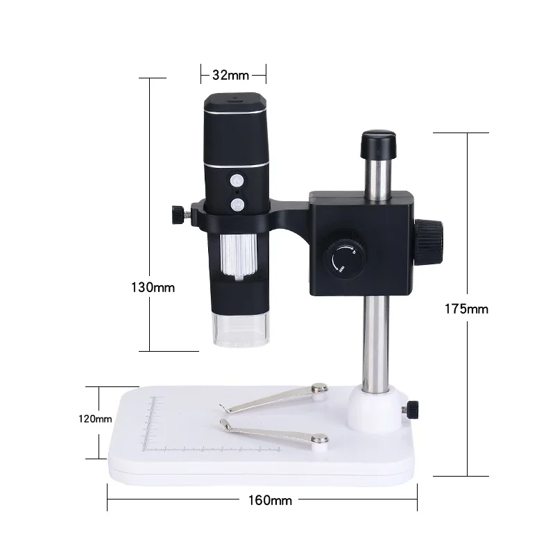 1000X WIFI Digital Microscope Wireless Mobile Phone Zoom Magnifier Endoscope HD Camera Stand for PCB Inspection iPhone
1000X WIFI Digital Microscope Wireless Mobile Phone Zoom Magnifier Endoscope HD Camera Stand for PCB Inspection iPhone