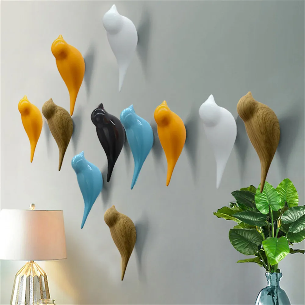Creative Wall Hooks Bird Decoration 3D for Coat Clothes Towel Rack Hat Handbag Holder Resin Wood Home Bathroom Hardware Hook
Creative Wall Hooks Bird Decoration 3D for Coat Clothes Towel Rack Hat Handbag Holder Resin Wood Home Bathroom Hardware Hook