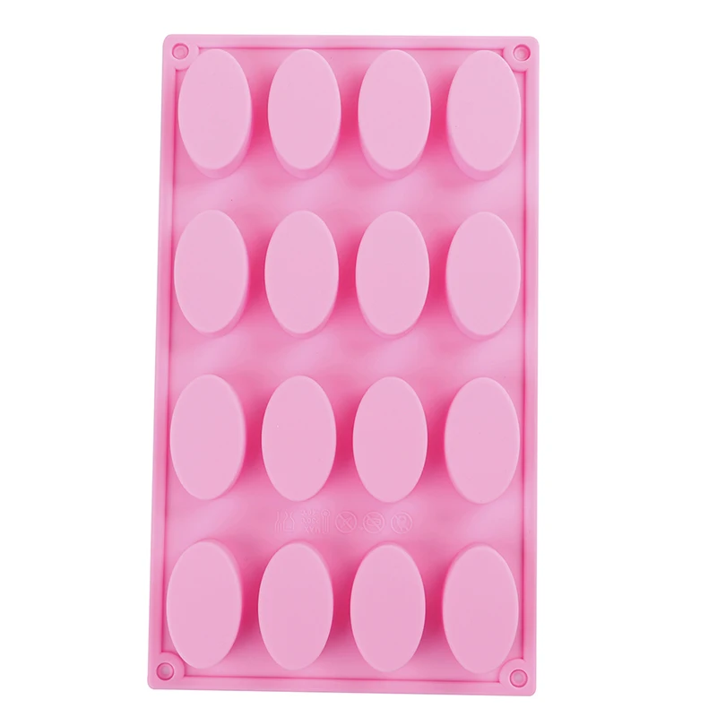 16 Cavity Oval Shape Chocolate Silicone Mold Ice Sweet Candy Jelly Mould DIY Fondant Cake Molds Food Grade Silicone Crafts
16 Cavity Oval Shape Chocolate Silicone Mold Ice Sweet Candy Jelly Mould DIY Fondant Cake Molds Food Grade Silicone Crafts