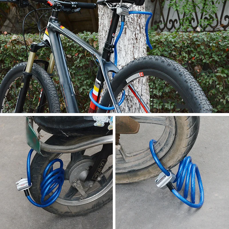 Outdoor Bike Bicycle Lock 1.8m Metal Anti-theft Electric Cable Lock Security Reinforce MTB Road Motorcycle Lock Bike Accessorie
Outdoor Bike Bicycle Lock 1.8m Metal Anti-theft Electric Cable Lock Security Reinforce MTB Road Motorcycle Lock Bike Accessorie