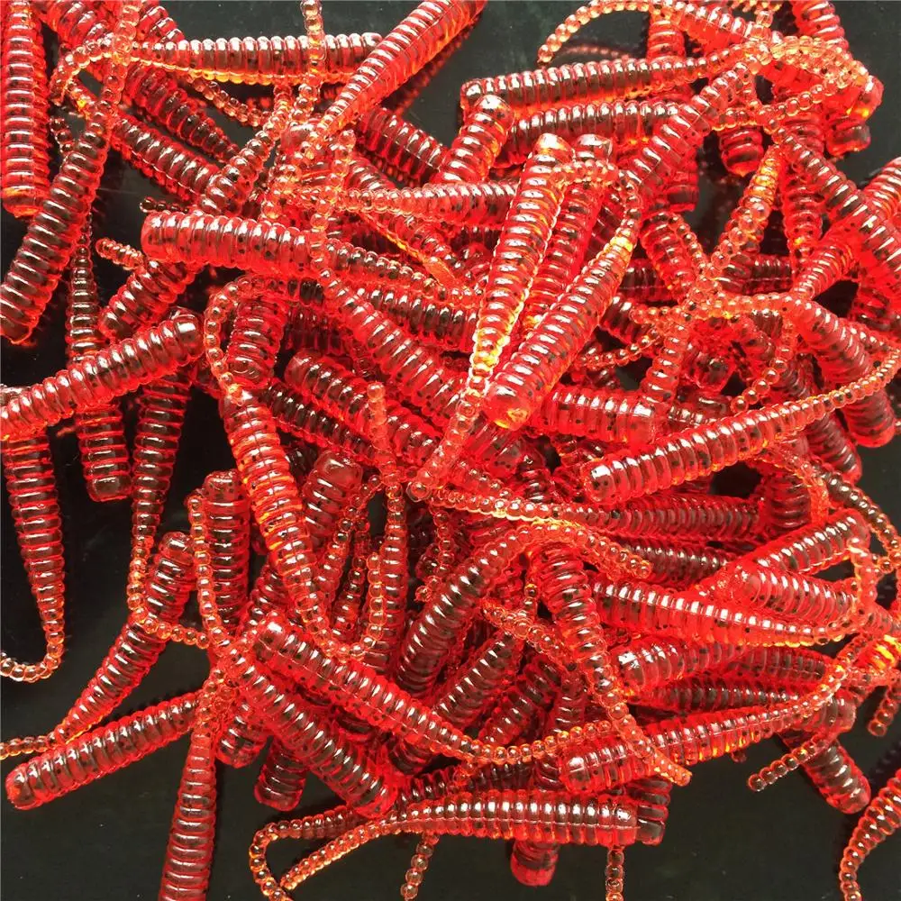 Swolfy 100pcs 4cm 0.4g Soft Fishing Lure Rockfish Swimbaits Jig Lure Wobber Worm Bait
Swolfy 100pcs 4cm 0.4g Soft Fishing Lure Rockfish Swimbaits Jig Lure Wobber Worm Bait