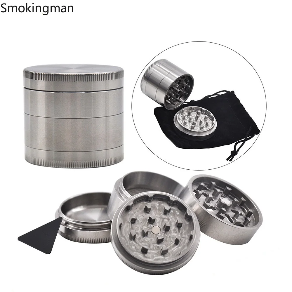 New 47mm four-layer metal grinder stainless steel grinder Tobacco grinder herb grinder
New 47mm four-layer metal grinder stainless steel grinder Tobacco grinder herb grinder